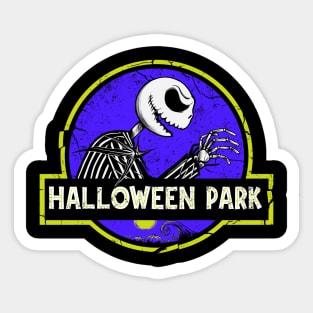 Halloween Park Sticker